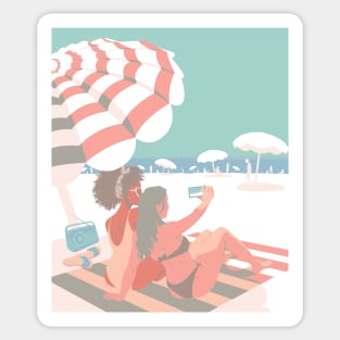 Beachy Sticker